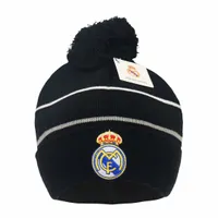 New Autumn winter Soccer Fans Caps Football hat Gift For Real Madrid messi Manchester Cap Sports training Soccer Beanies Headwears