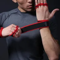 Fitness Sports Weightlifting Luvas Silicone Anti-Slip Workout Meio dedo Luvas Crossfit Gripes Mão Pense Proteção