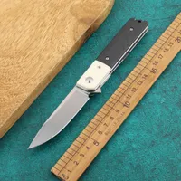Doit tuer N690 lame pliante poche en fibre de carbone poignée EDC outil de survie en céramique camping couteau de chasse