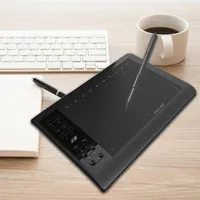 G10 10x6 tums digital tablett 8192 nivåer grafisk ritningstablett med batterifri passiv pen1