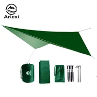 ARICXI 210T Plaid Beach Sun Shelter Tarp 350x290cm Shade Uv Garden Garden Canopy Outdoor Camping Flyhammock1