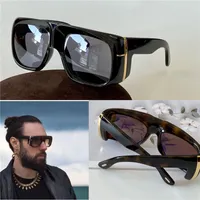 新しいファッションデザインサングラス733正方形厚板フレームAvant-Gardeスタイルユニセックス最高品質販売UV400保護メガネを販売する