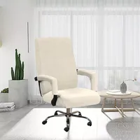 Okładki do siedzenia tkaniny Zestaw Solid Color Office Computers Elastyczne krzesło podłokietnik Case Home Anti Brudne Czyste Pokrywa Gorąca Sprzedaż 22SP G2