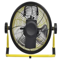 VS stock geek aire oplaadbare draagbare draadloze fan, batterij geëxploiteerd, luchtcirculator met metalen BLADEA46 A07