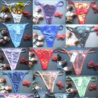 Laço Transparente Mulheres Underwear Underpants Lady Charme Sexy T Voltar Europa e América Venda Quente 1 2BM J2