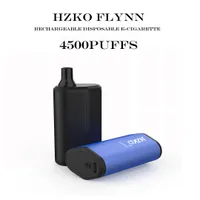Hzko Flynn E Sigarette 4500Puffs Bar Dispositivo Pod monouso Dispositivo di Pod 15ml Capacità 850mAh Tipo di ricarica VS IDOL Max Batteria ricaricabile di grande capacità