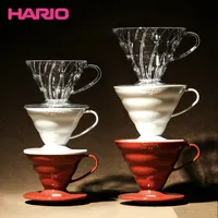 Dripper Heat Resistant Resin Filter Barista Specialized V60 Reusable Coffee Filters Hario Genuine Y1116