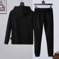 20SS Designer Luxury Tracksuits Men Designer Sport Topspants Passar Mode Höst Män Hoodies Sweatshirts Zipped Mens Kläder