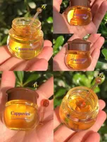 Fuktgivande Honey Lip Oil Unisex Nourishing Lip Care Anti-Cracking Smooth Lips Fine Lines Sleep Lip Mask 0534