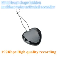 8 GB Herz Keychains Voice Recorder Anhänger Audio aktivierte Datensatz Digitale Tonaufnahme