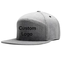 5 panels cap 3D embroidered text logo trucker golf tennis hip-hop five pieces tourist fitted custom snapback baseball hat