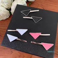 luxury- Top Three Color Design Triangle Hairpin, New Fashion Women Hairband High Quality Jewelry Supply