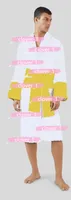 브랜드 디자이너 목욕 가운 수면 가운 유니섹스 코튼 잠옷 나이트 가운 고품질 남성 여성 목욕 가운 Classcial 럭셔리 로브 KLW1739