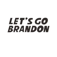 2022 New 20x7cm Go Brandon Sticker Party Car Trump Prank Biden PVC 스티커