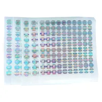 Hologram Klistermärke för C r Bag Runtz M Minntz Kalifornien SF 8th 3.5g Mylar Väskor Förpackning 3D Round Stickers DHL Gratis