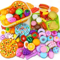 12- Snijden Fruit Groente Voedsel Pretend Spelen Do House Toy Children's Kitchen Kawaii Educatief Speelgoed Gift voor Girl Kids LJ201009