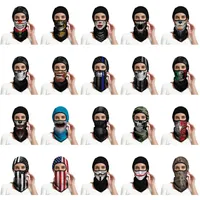 CS Cosplay Ghost Skull Mask Tactical Full Face Masks Motorcycle Biker Balaclava Breathing Dustproof Windproof for Skiing Sport252t