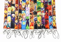 Japanische Anime Manga Dragon Schlüsselanhänger Lanyard Für Frauen Männer Schlüssel Hnadbags ID Kredit Bank Kartenabdeckung Abzeichenhalter Keychain Zubehör