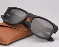 Topkwaliteit Modeontwerper Zonnebril Merk Justin Model Drijven Gepolariseerde Lenzen Man Vrouw Met Lederen Case Pakketten, Accessoires