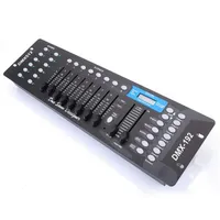 Najlepszy 192CH DMX512 DJ LED Czarny Precision Stage Light Controller (AC 100-240V) Metalowy materiał wysokiej jakości