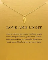 قلادة قلادة مع بطاقة الذهب الفضة قلادة قلادة للأزياء النساء والمجوهرات الحب والضوء