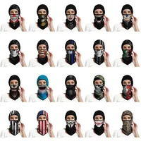 CS Cosplay Ghost Skull Mask Tactical Full Face Masks Motorcycle Biker Balaclava Breathing Dustproof Windproof for Skiing Sport a04 a04