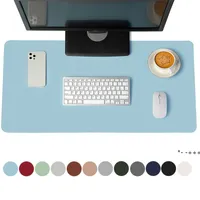 Desktop-Gaming-Mauspad PU-Leder-Schreibtisch-Schutzmatte rutschfeste wasserdicht für Büro und Haus große Größe LLB13368