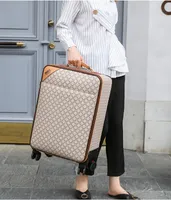 2021 Designer Women Men Suitcases Unisex Spinner Expandable Trolley Brand Fashion Luxury Designer Carry-Ons Barding Bag Rolling Luggage Sets