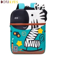DORIKYDS 3D Dinosaur Kids Backpack Cute Boys Girls School Bag Waterproof 3-5Years Child Gift Mochila Escolar 220224