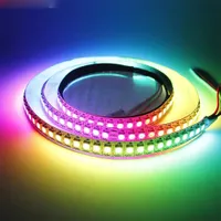 LED-Streifen, WS2812B Individuell adressierbare LEDs Streifenlicht, USB 5V 144 Pixel 3.3FT 5050 RGB Traumfarbe, die Regenbogenbeleuchtung mit Fernbedienung jagen