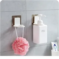 Yeni Banyo Şampuan Duş Jeli Şişe Tutucu Raflar Askı Duvara Monte Standı Vantuz Asılı Süper SUC BBYRDT
