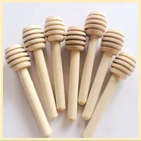 Autres outils de cuisine Mini Bâton de miel en bois DIPPER STEP APPROCHE cuillère de bois pour JAR Sticks 8cm Long YHM594-ZWL