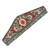 Bohemian retro estilo étnico turquesa elástica ajustável cinto de dança cintura vestido acessórios para mulheres jóias presente v65bh
