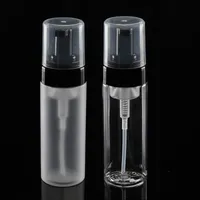 150 ml Reise Schaumstoffflaschen leerer Kunststoffschaum Flaschen mit schwarzer Pumpe Handwaschseife Mousse Creme Dispenser sprudelnde Flasche BPA frei
