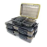 Large-capacity Waterproof Fishing Tackle Box Accessories Tool Storage Fish Hook Fake Bait Suppli 220225