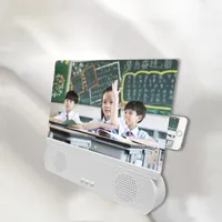 Bluetooth Mobil Video Büyüteç Cep Telefonu Ekran Amplifikatör Ekran Büyüteç Için iPhone için Samsung ve Tüm Telefon 2 Renkler