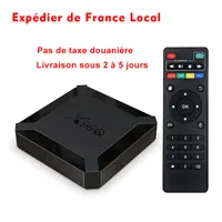 Francia Stock x96Q TV Box Android 10.0 H313 Chipset Quad Cavo 2 GB 16 GB 4K WiFi Set Top box