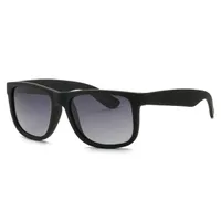 Moda hombres gafas de sol para mujer Ejecución de gafas UV400 Gradiente al aire libre Gafas de sol Marco negro de alta calidad con estuche