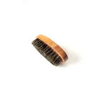 竹のひげブラシボール剛毛木製の楕円形の洗練された男性グルーミングなしハンドルの髪のブラシ高品質4 8zc G2