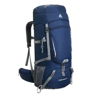 Bolsas al aire libre Kokossi 60L Camping Backpack Bolso deportivo con tapa de lluvia Trewing Mountaineing Trekking Pack