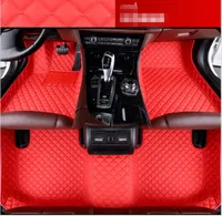 Pour Lexus ES300H 350 2013-2017 Tapis de plancher de voiture en cuir Tapis étanche
