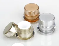 Acryl-Kunststoff-Gläser 7ml kleine leere Gesichtscreme-Lippe-Balsam-Mini-Probenbehälter-Augencreme-Gläser SN3511