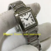 2 Model Dames Klein Model 25mm x 20mm Quartz White Gold Ladies Horloge W50012S3 W51007Q4 Goud Tweekleurige Steel Horloge Dame Armband Horloges