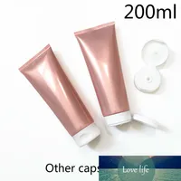 200g rosa Plastica morbida bottiglia vuota 200ml cosmetico trucco cosmetico crema crema contenitore shampoo squeeze tubo spedizione gratuita