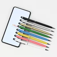 2 in 1 Muti-fuction Capacitive Touch Screen&Writing Stylus and Ball Point Pen for all Smart CellPhone&Tablet 500pcs/lot