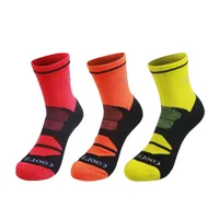 Tam Yastıklama Hızlı Kuru Coolmax Erkekler Çorap Büyük Boy EUR36-42 WICKING Kadınlar Için Dayanıklı Meslek Çalışma Çorap 6 Renkler