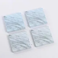 Marble Color Memo Pads Notas Autoadhesivo Memo Pad Sticky Notes Notes School Office Home Lechepads Suministro NHE12486