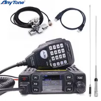 Walkie Talkie AnyTone AT-778UV Dual Band Transceiver Mobile Radio VHF / UHF Due Via e Amatoriale per Prosciutto Camionisti