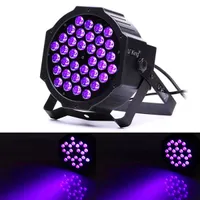 U'king 72W ZQ-B193B-YK-US 36-LED Purple Light Stage Light DJ KTV PUB PUB ​​LED efecto Luz de alta calidad Luces de escenario Control de voz al por mayor
