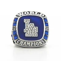 FREE SHIPPING FOR FASHION SPORTS JEWELRY 2020 LosAngeles Baseball Championship Ring Men rings FOR FANS US SIZE 11#